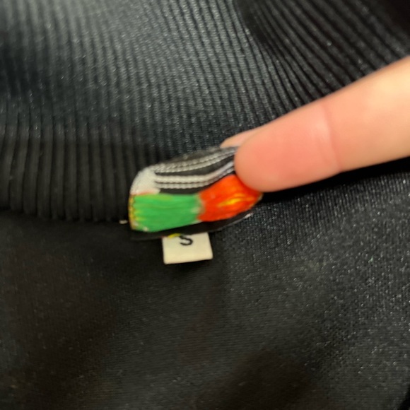 Bob Marley handmade painted jacket mens size small - Picture 11 of 13